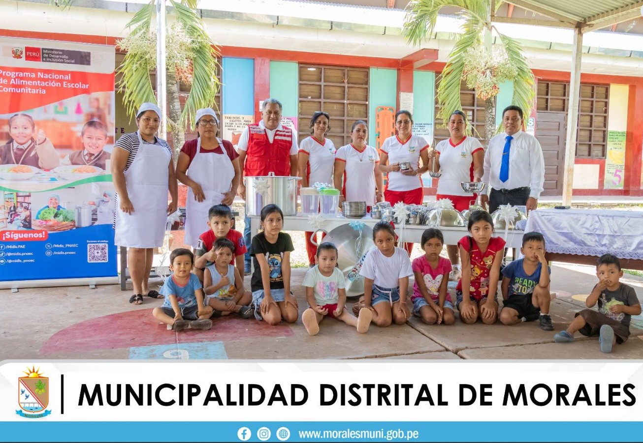MUNICIPALIDAD DE MORALES ENTREGA EQUIPAMIENTO Y MENAJE A INSTITUCIÓN EDUCATIVA INICIAL No 487 SAN ALEJANDRO. 